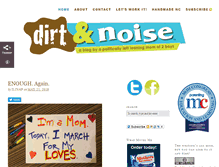 Tablet Screenshot of dirtandnoise.com